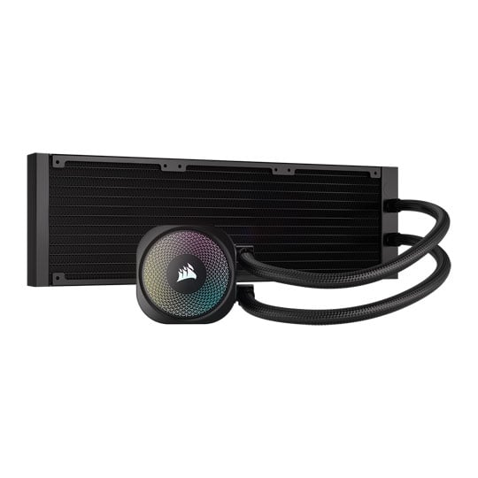 Refurbished Corsair NAUTILUS 360 RS ARGB Intel/AMD CPU Liquid Cooler Black