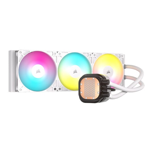 Refurbished Corsair NAUTILUS 360 RS ARGB Intel/AMD CPU Liquid Cooler White : image 4
