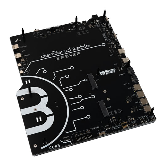 Thermal Grizzly der8enchtable ARGB Test Bench with Active PCB and Cooling Zones