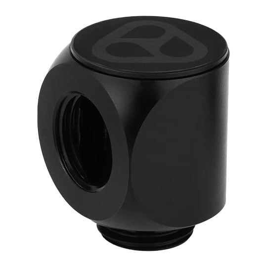 Thermal Grizzly DeltaMate Rotary Fitting 90° Black