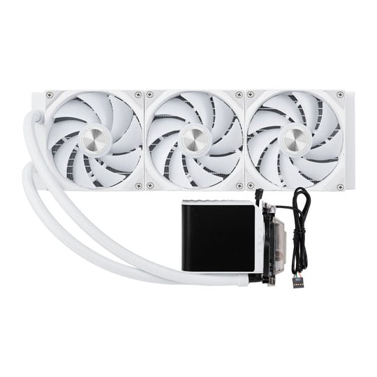 TRYX PANORAMA ARGB 360mm White AIO CPU Liquid Cooler Intel AMD