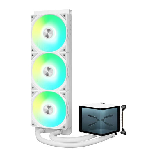 TRYX PANORAMA ARGB 360mm White AIO CPU Liquid Cooler Intel AMD : image 3