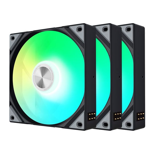 TRYX ROTA SL 120 ARGB Black 120mm Triple Fan Pack