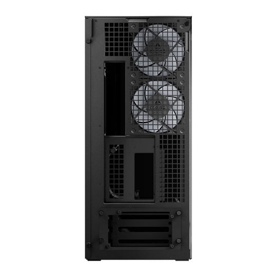 Arctic Xtender Black Tempered Glass w/ Vertical Mount Mid-Tower E-ATX Case : image 4