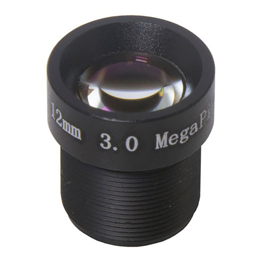 Marshall 12mm F1.8 3MP M12 Mount Lens