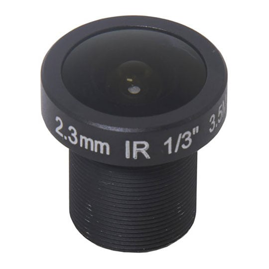 Marshall 2.3mm F2.2 3MP M12 Mount Lens + M12 Ring Set