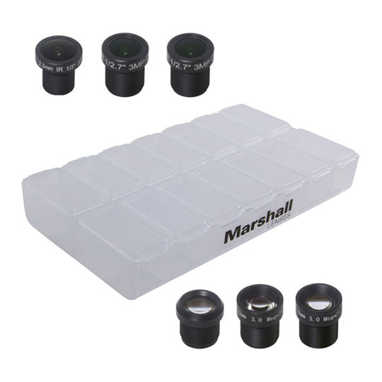 Marshall M12 Multi-Lens Pack with Case