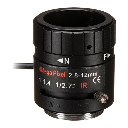 Marshall 4MP 2.8-12mm F1.4 Varifocal CS-Mount Lens