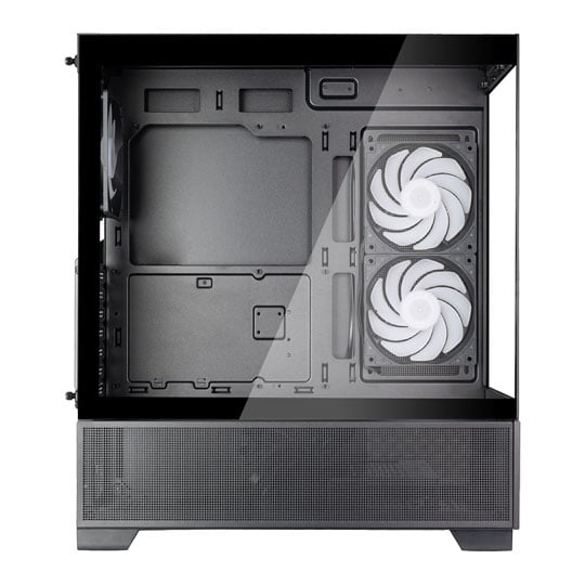 SilverStone Lucid 05 Tempered Glass Black Mid Tower PC Gaming Case