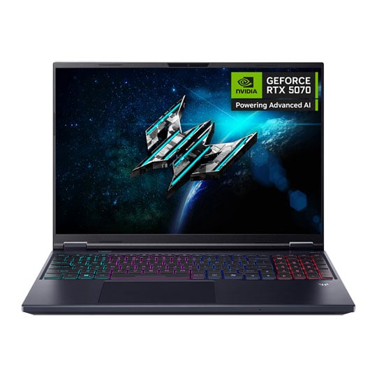 Acer Predator Helios Neo 16 AI PHN16-73 16" WQXGA IPS 240Hz Core Ultra 7 RTX 5070 Gaming Laptop