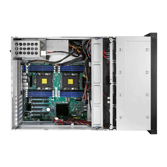 In Win IW-RS424-07 4U NVMe Hybrid Rackmount Chassis for Enterprise Storage
