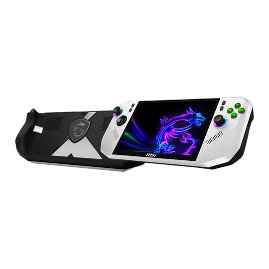 MSI Claw A8 BZ2EM AMD Ryzen Z2 Extreme Polar Tempest Handheld Gaming Console