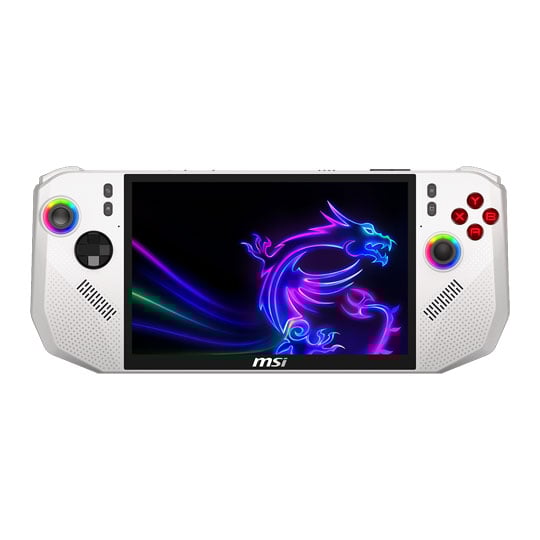 MSI Claw A8 BZ2EM AMD Ryzen Z2 Extreme Polar Tempest Handheld Gaming Console