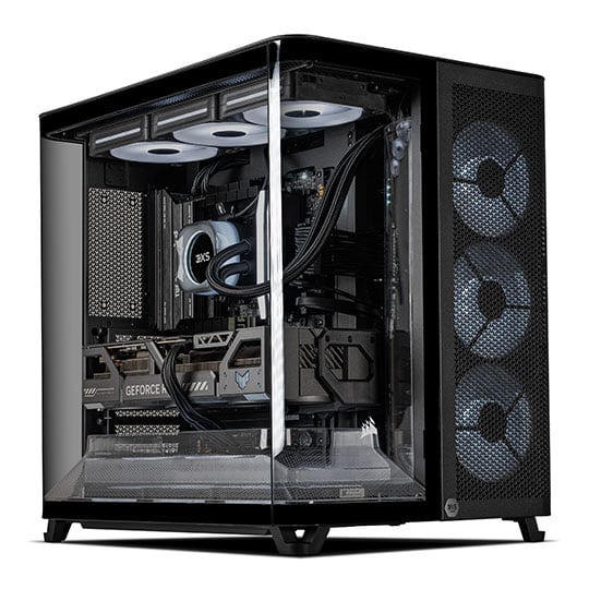 High End Gaming PC with NVIDIA GeForce RTX 5090 and AMD Ryzen 9 9950X3D