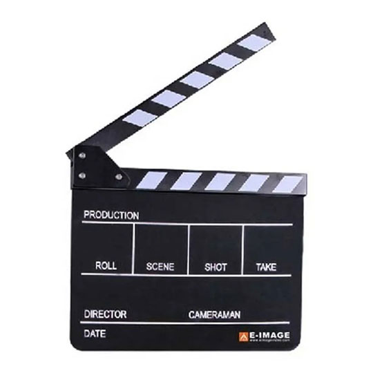 E-Image Acrylic Clapperboard