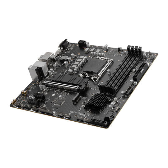 Refurbished MSI Intel PRO B760M-P Micro-ATX Motherboard : image 3