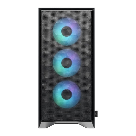 Fractal Design Pop 2 Air TG RGB Black Tempered Glass Mid Tower PC Case Fractal Design Pop 2 Air TG RGB Black Tempered Glass Mid Tower PC Case