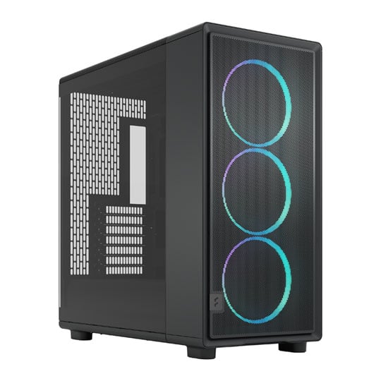 Fractal Design Epoch XL RGB TG Black Mid Tower PC Gaming Case