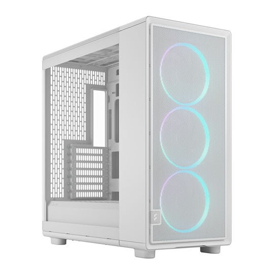 Fractal Design Epoch XL RGB TG White Mid Tower PC Gaming Case