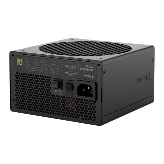 Fractal Design Ion 3 Gold 750W Fully Modular 80+ Gold ATX 3.1 Black PSU / Power Supply : image 3