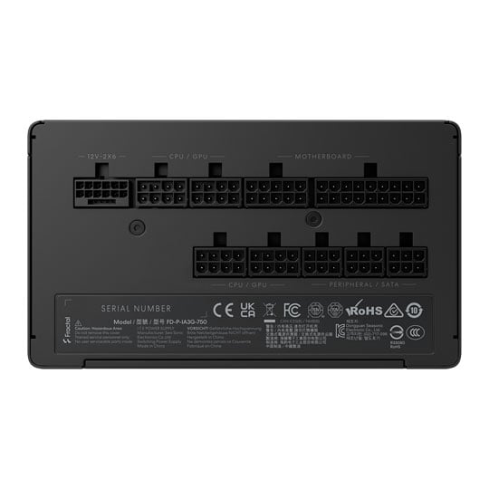 Fractal Design Ion 3 Gold 750W Fully Modular 80+ Gold ATX 3.1 Black PSU / Power Supply : image 4