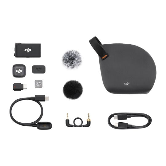 DJI Mic 3 (1 TX + 1 RX) Wireless Microphone Kit