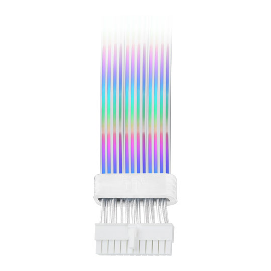 Thermaltake Mod ARGB 24-pin ATX White Motherboard Cable : image 3