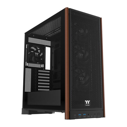Thermaltake S370 WS Black Mid Tower Tempered Glass PC Case Thermaltake S370 WS Black Mid Tower Tempered Glass PC Case