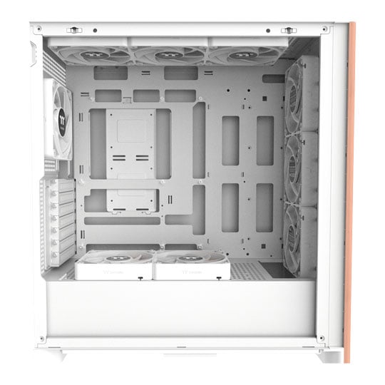 Thermaltake S370 WS Snow Mid Tower Tempered Glass PC Case : image 3