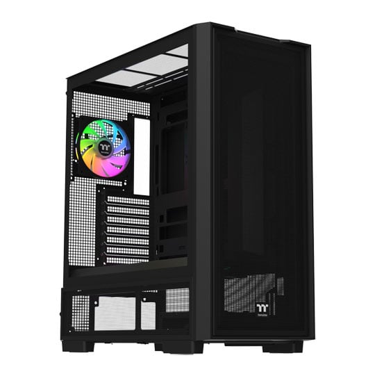Thermaltake S380 TG ARGB Black Mid Tower Tempered Glass PC Case Thermaltake S380 TG ARGB Black Mid Tower Tempered Glass PC Case