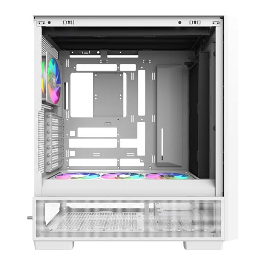 Thermaltake View S380 TG ARGB Snow Mid Tower Tempered Glass PC Case : image 3