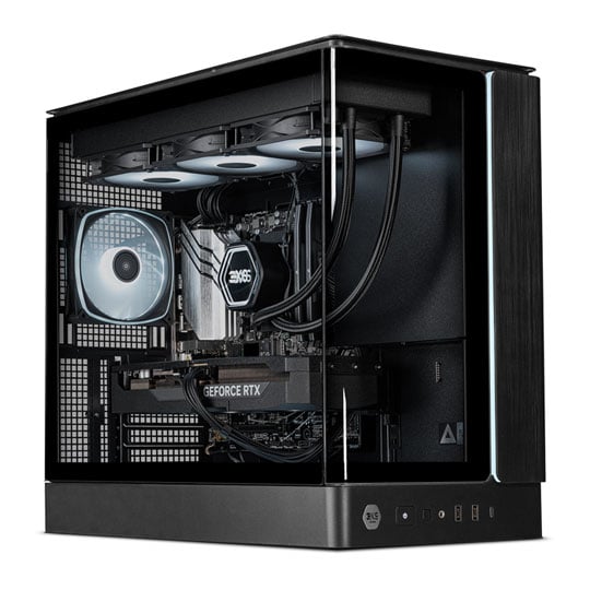 Gaming PC with NVIDIA RTX 5090 and AMD Ryzen 7 9800X3D Gaming PC with NVIDIA RTX 5090 and AMD Ryzen 7 9800X3D