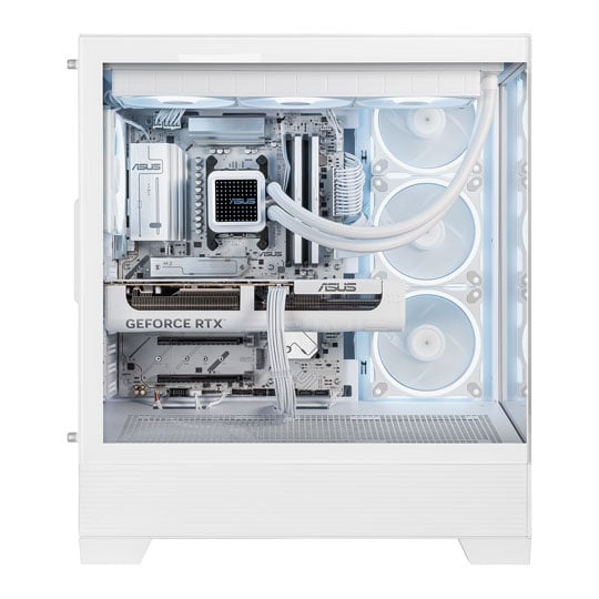 Gaming PC with NVIDIA GeForce RTX 5070 and AMD Ryzen 7 9700X