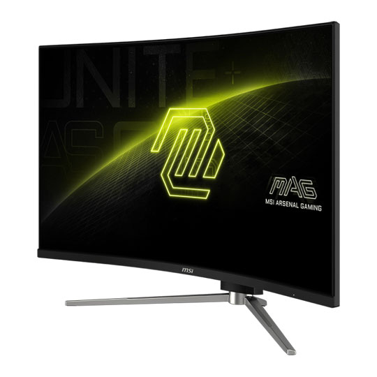 Refurbished MSI 31.5" MAG 325CQRXF E2 WQHD 240Hz Rapid VA Curved Gaming Monitor