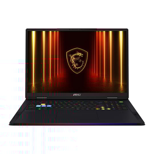 MSI Raider A18 HX UHD+ 120Hz AMD Ryzen 9 64GB DDR5 RTX 5090 Black Gaming Laptop