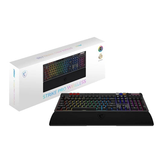 MSI STRIKE PRO Wireless RGB Mechanical Gaming Keyboard