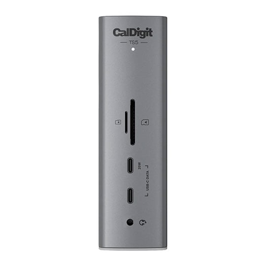 CalDigit Thunderbolt 5 Docking Station w/ 2.5GbE, Dual 6K Display & 140W Charge CalDigit Thunderbolt 5 Docking Station w/ 2.5GbE, Dual 6K Display & 140W Charge