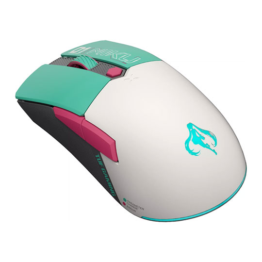 ASUS TUF Gaming Mini Wireless Hatsune Miku Edition Optical Wired / Wireless Gaming Mouse