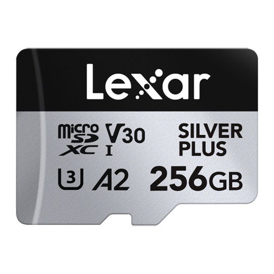 Lexar SILVER PLUS MicroSDXC UHS-I 256GB