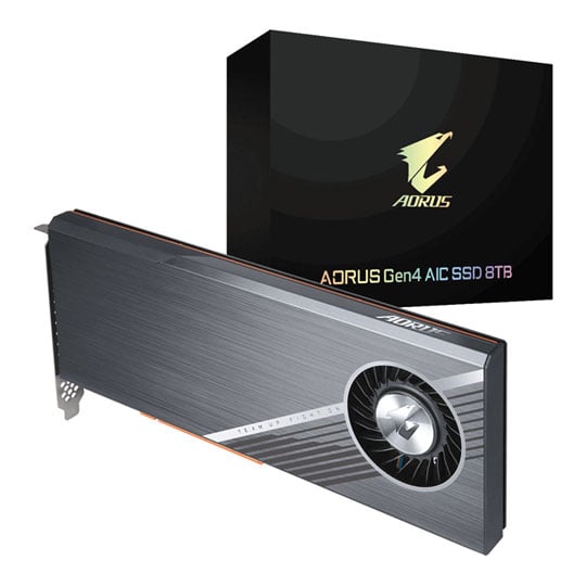 Refurbished Gigabyte AORUS 8TB PCIe 4.0 AIC NVMe Open Box SSD/Solid State Drive : image 1