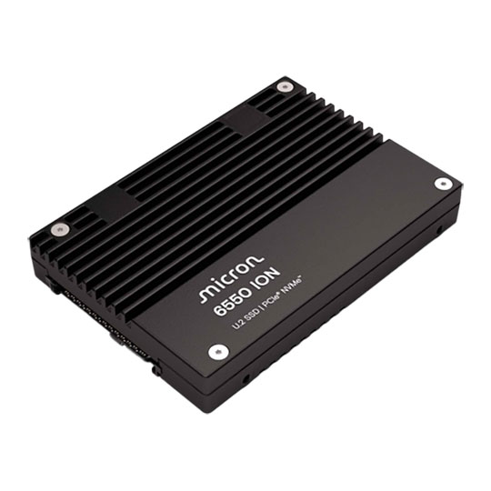 Micron 6550 ION 61.4TB U.2 2.5" NVMe SSD/Solid State Drive : image 1