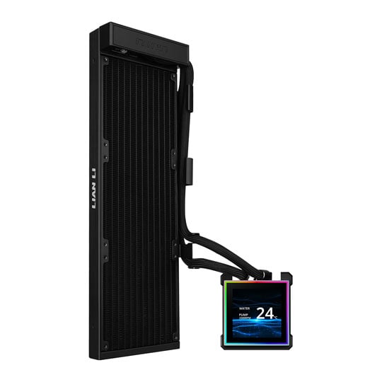 Lian Li Hydroshift II LCD-S 360N Black All-in-One Fanless CPU