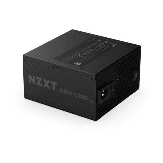 NZXT C850 Gold Core Series Black 80PLUS Gold PCIe 5.1 ATX3.1 Power Supply EU Plug