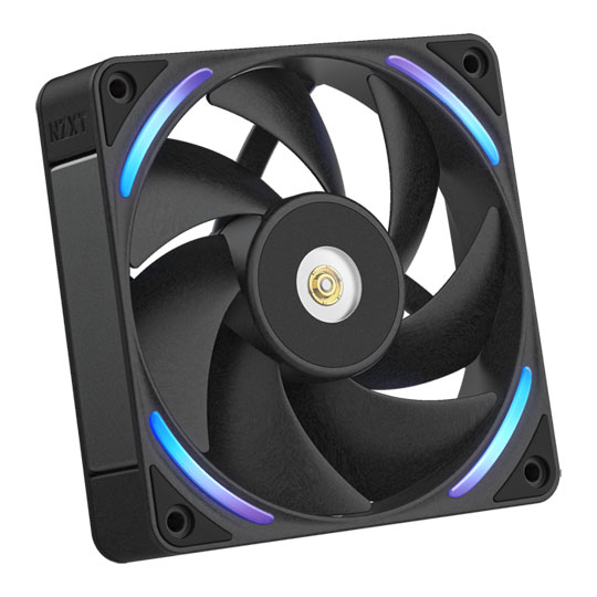 NZXT F120X RGB 120mm PWM Single-Frame Fan Black