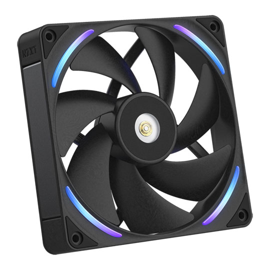 NZXT F140X RGB 140mm PWM Single-Frame Fan Black