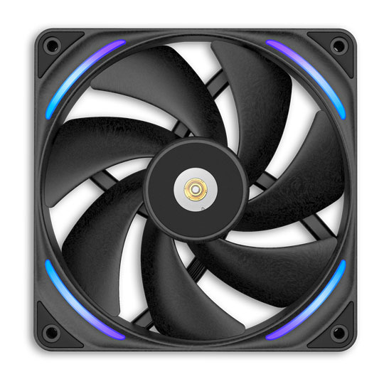 NZXT F140X RGB 140mm PWM Single-Frame Fan Black