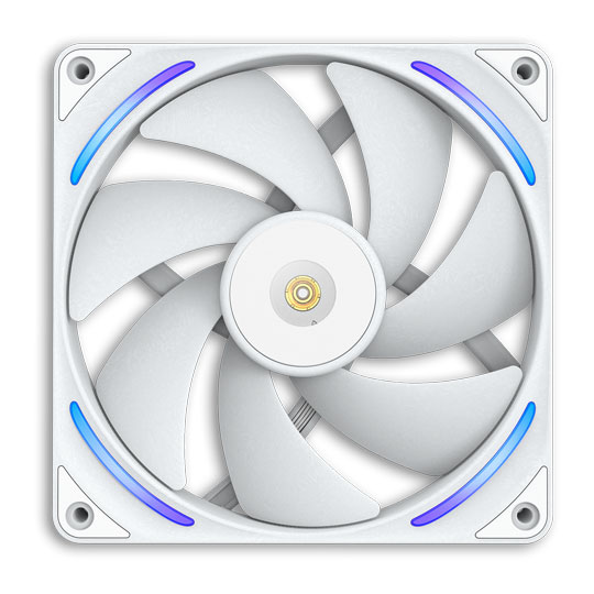NZXT F140X RGB 140mm PWM Single-Frame Fan White