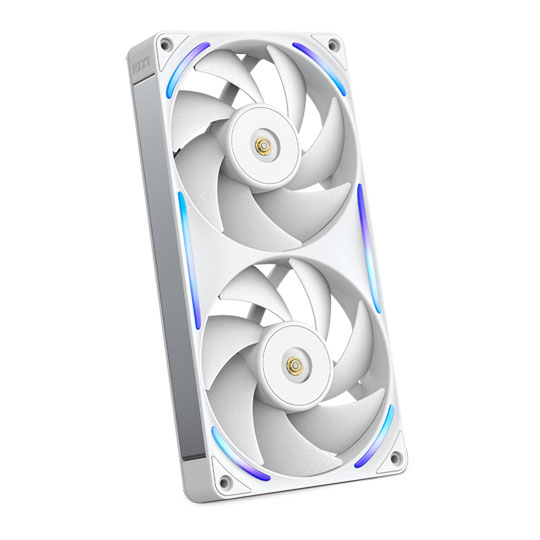 NZXT F240X RGB 240mm PWM Single-Frame Fan White