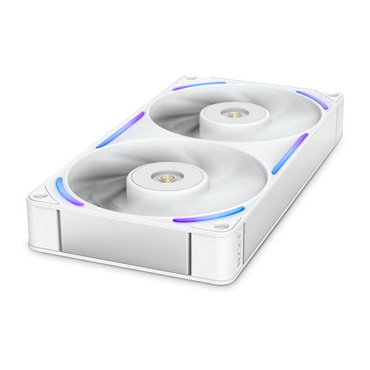 NZXT F240X RGB 240mm PWM Single-Frame Fan White : image 4