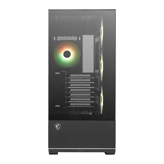 MSI MAG PANO 110R PZ Mid-Tower Tempered Glass Black PC Gaming Case : image 3